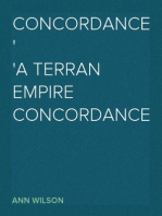 Concordance: A Terran Empire concordance