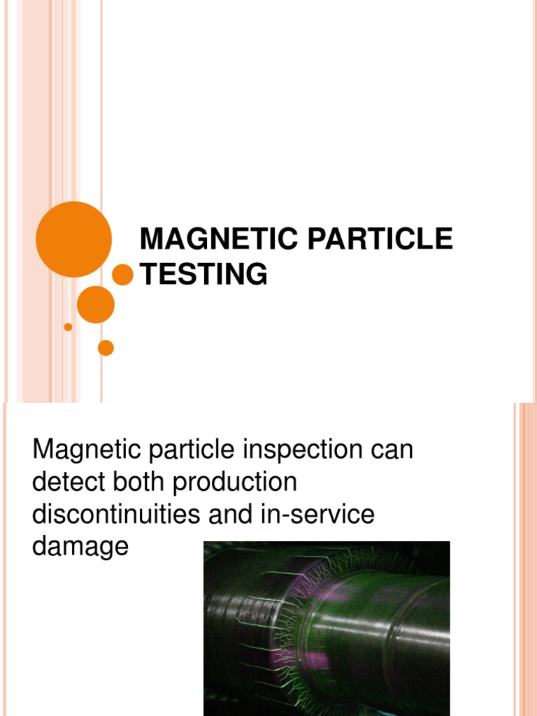 Standard Practice for Magnetic Particle Testing